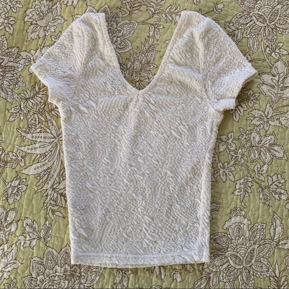 Topshop Stretch Crop Top
